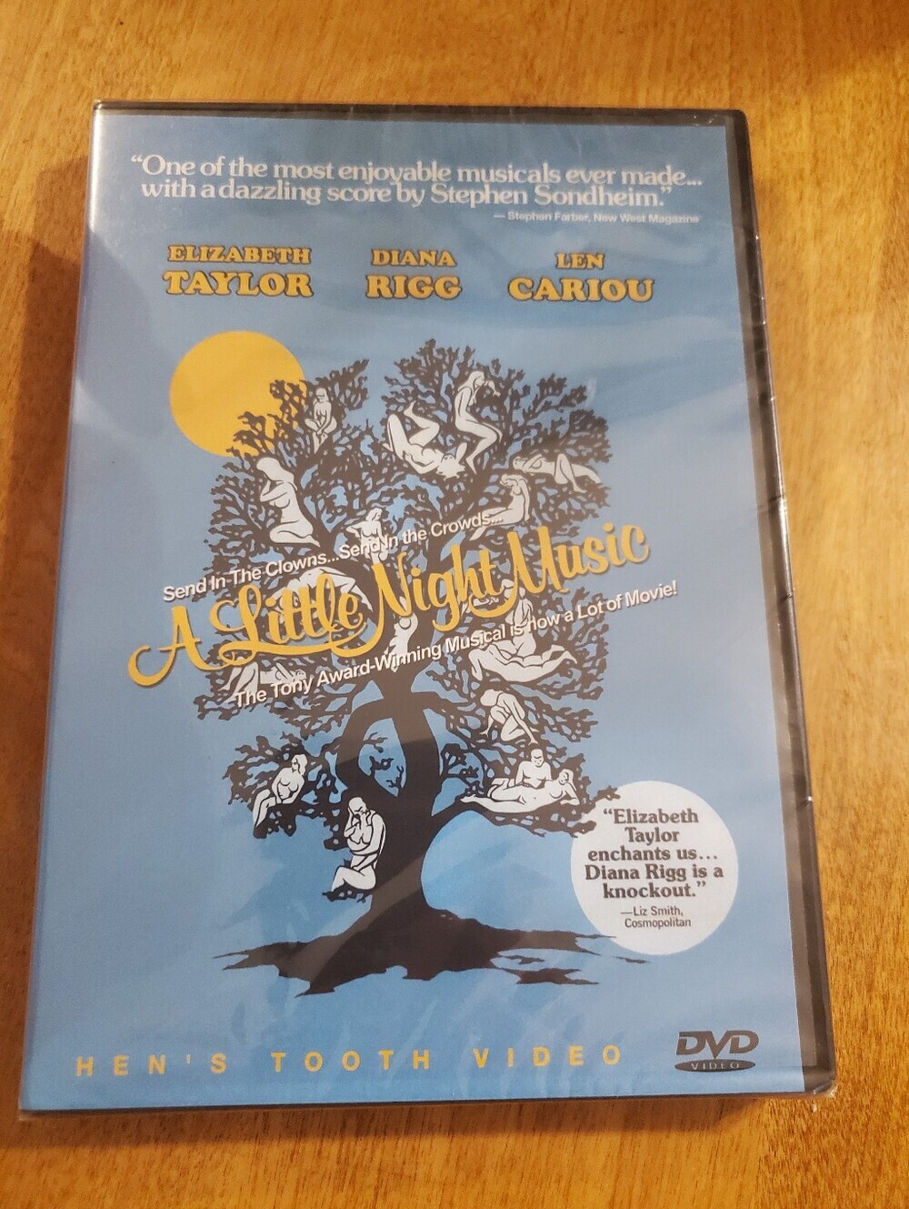 A Little Night Music (DVD, 1977) ELIZABETH TAYLOR RARE WIDESCREEN